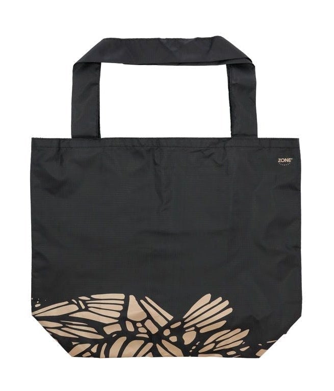 [product_category]-Zone Denmark Singles Shopping Bag, Black/Butterfly-Zone Denmark-5722000241867-24186-ZON-1