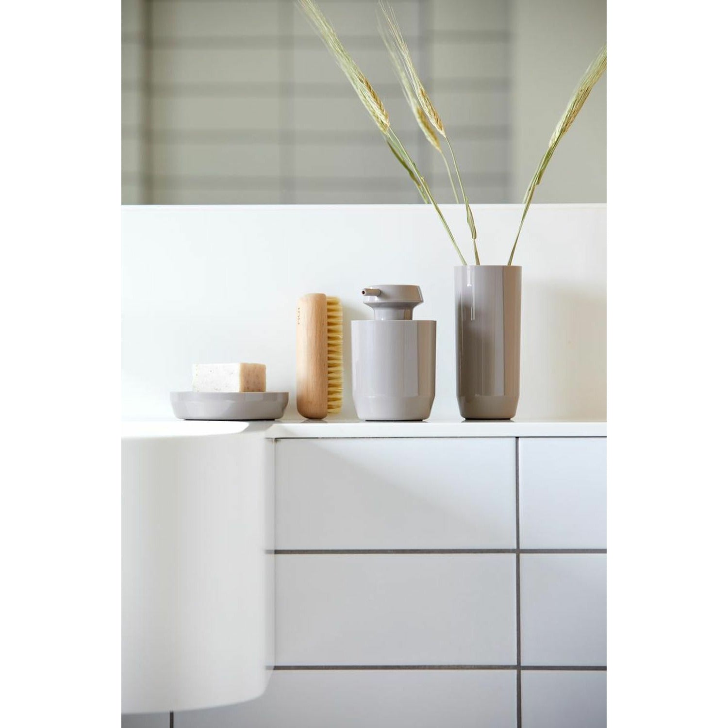 [product_category]-Zone Denmark Suii Soap Dish, Taupe-Zone Denmark-5722003321696-332169-ZON-2