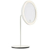 Zóna Dánsko Table Mirror Ø 18 cm, bílá