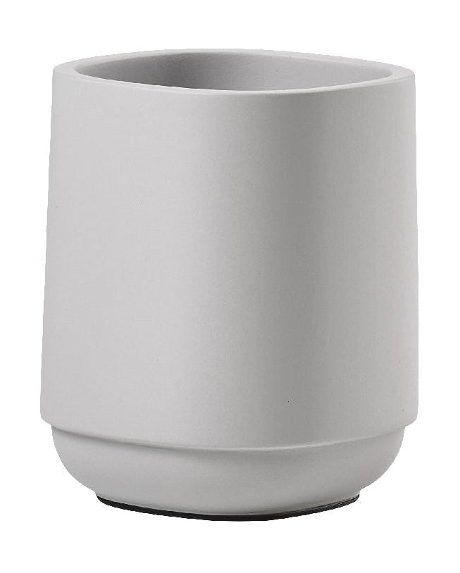 [product_category]-Zone Denmark Time Toothbrush Cup, Soft Grey-Zone Denmark-5722000281252-28125-ZON-5