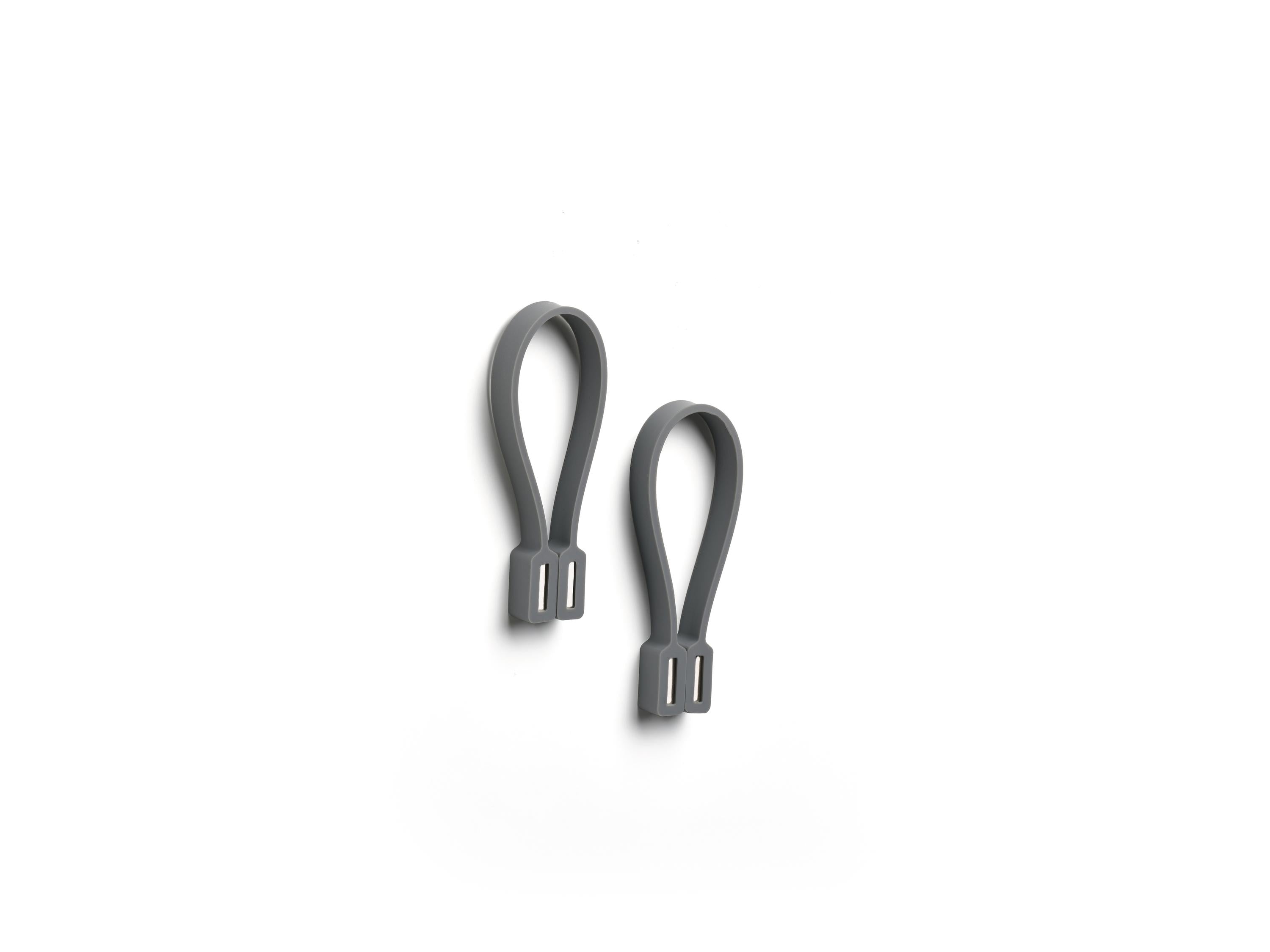 [product_category]-Zone Denmark Towel Rail 9 Cm 2 Pcs., Grey-Zone Denmark-5722000279235-27923-ZON-2