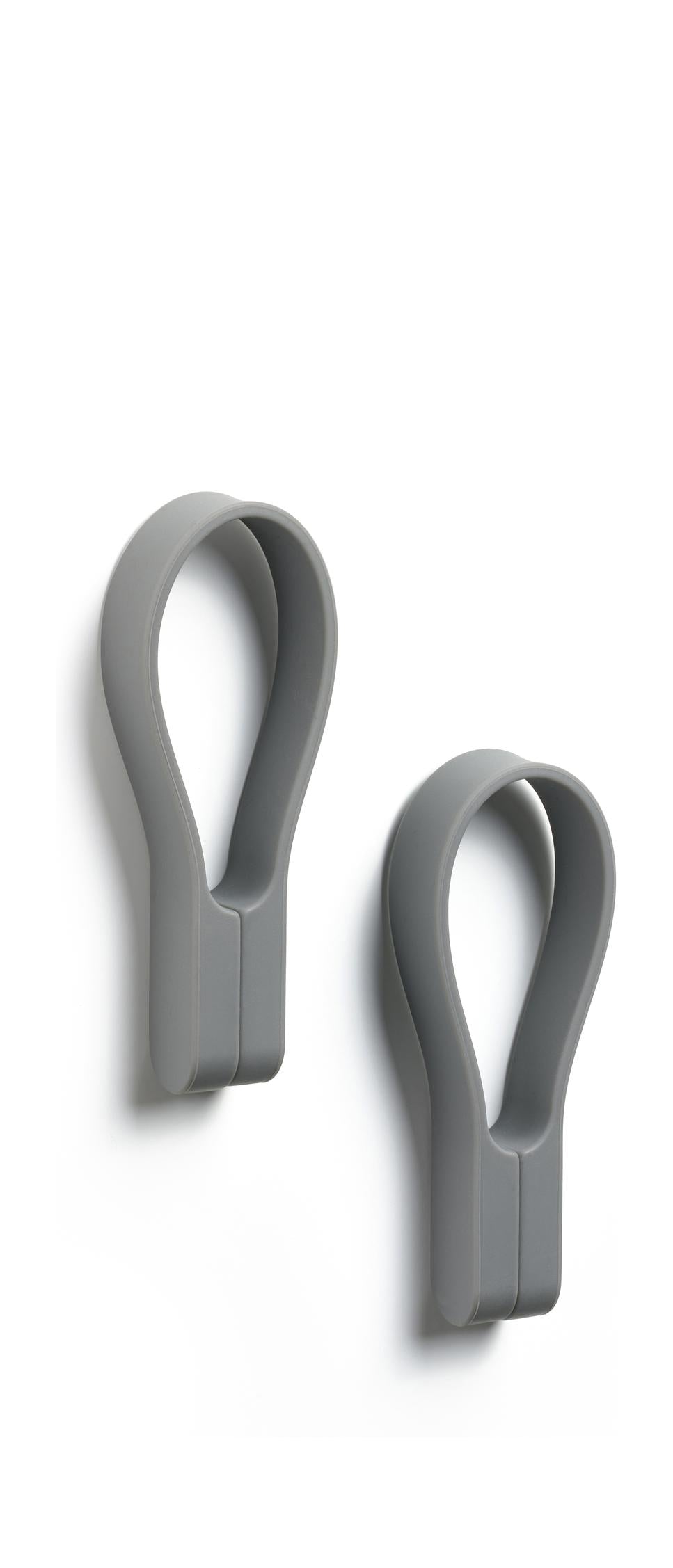 [product_category]-Zone Denmark Towel Rail 9 Cm 2 Pcs., Grey-Zone Denmark-5722000279235-27923-ZON-5