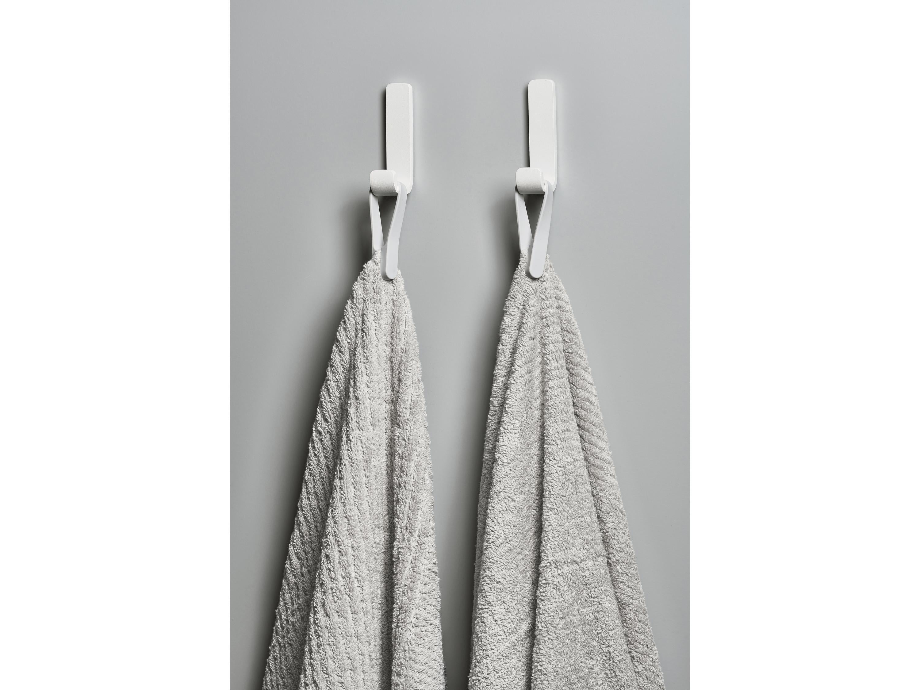 [product_category]-Zone Denmark Towel Rail 9 Cm 2 Pcs., Soft Grey-Zone Denmark-5722000279242-27924-ZON-4