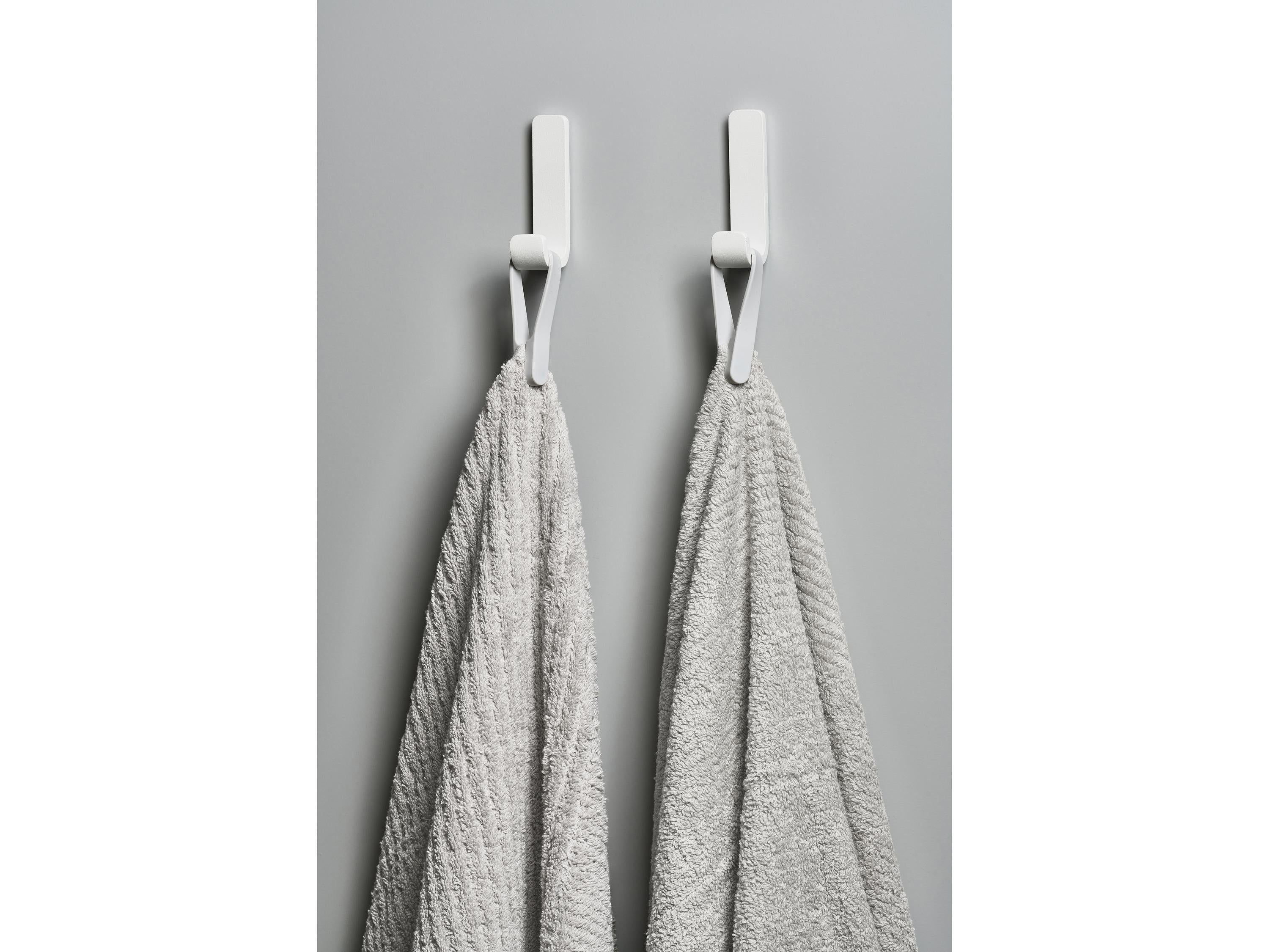[product_category]-Zone Denmark Towel Rail 9 Cm 2 Pcs., Soft Grey-Zone Denmark-5722000279242-27924-ZON-7