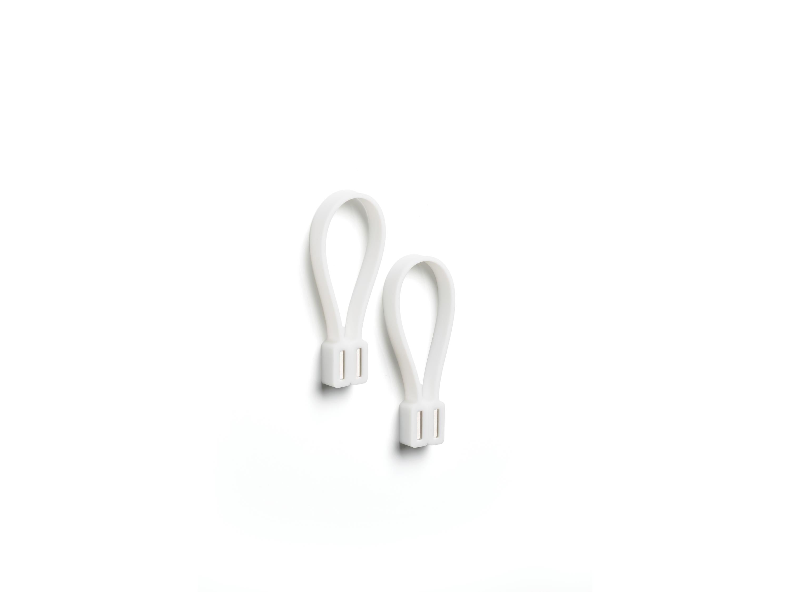 [product_category]-Zone Denmark Towel Rail 9 Cm 2 Pcs., White-Zone Denmark-5722000279259-27925-ZON-2
