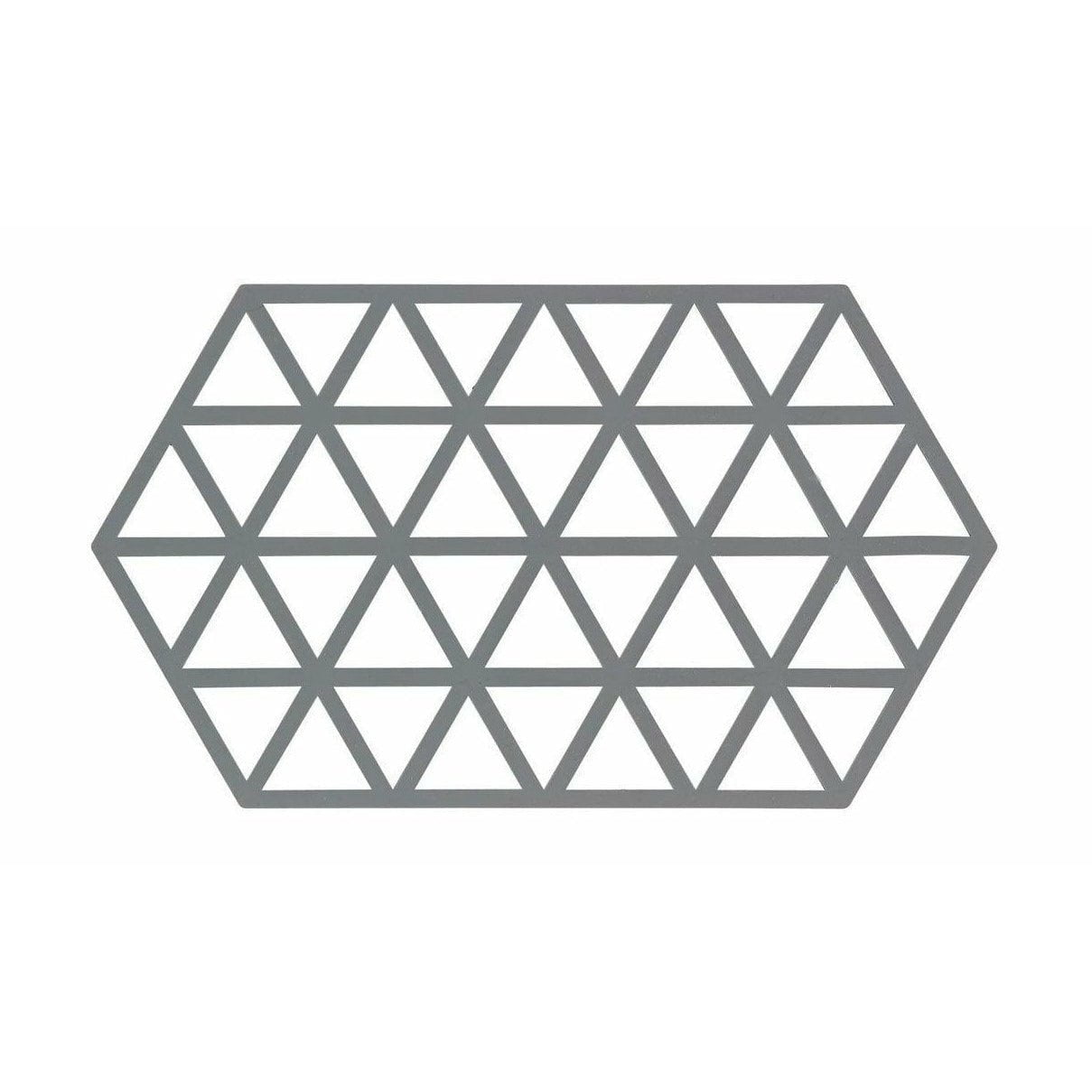 [product_category]-Zone Denmark Triangles Coaster 24 X14 Cm, Cool Grey-Zone Denmark-5708760657230-330312-ZON-1