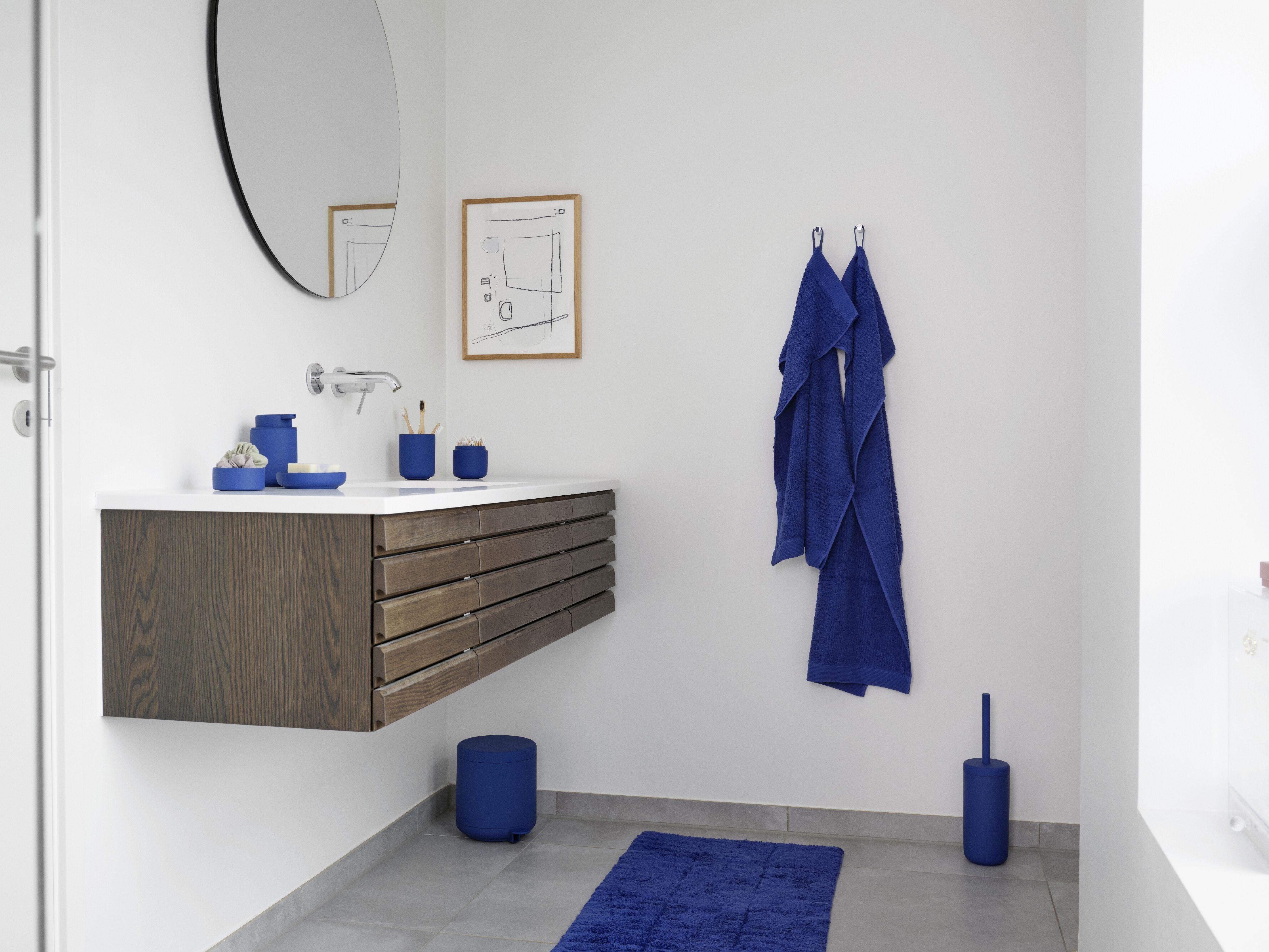 [product_category]-Zone Denmark Ume Soap Dish, Indigo Blue-Zone Denmark-5722000315551-31555-ZON-3