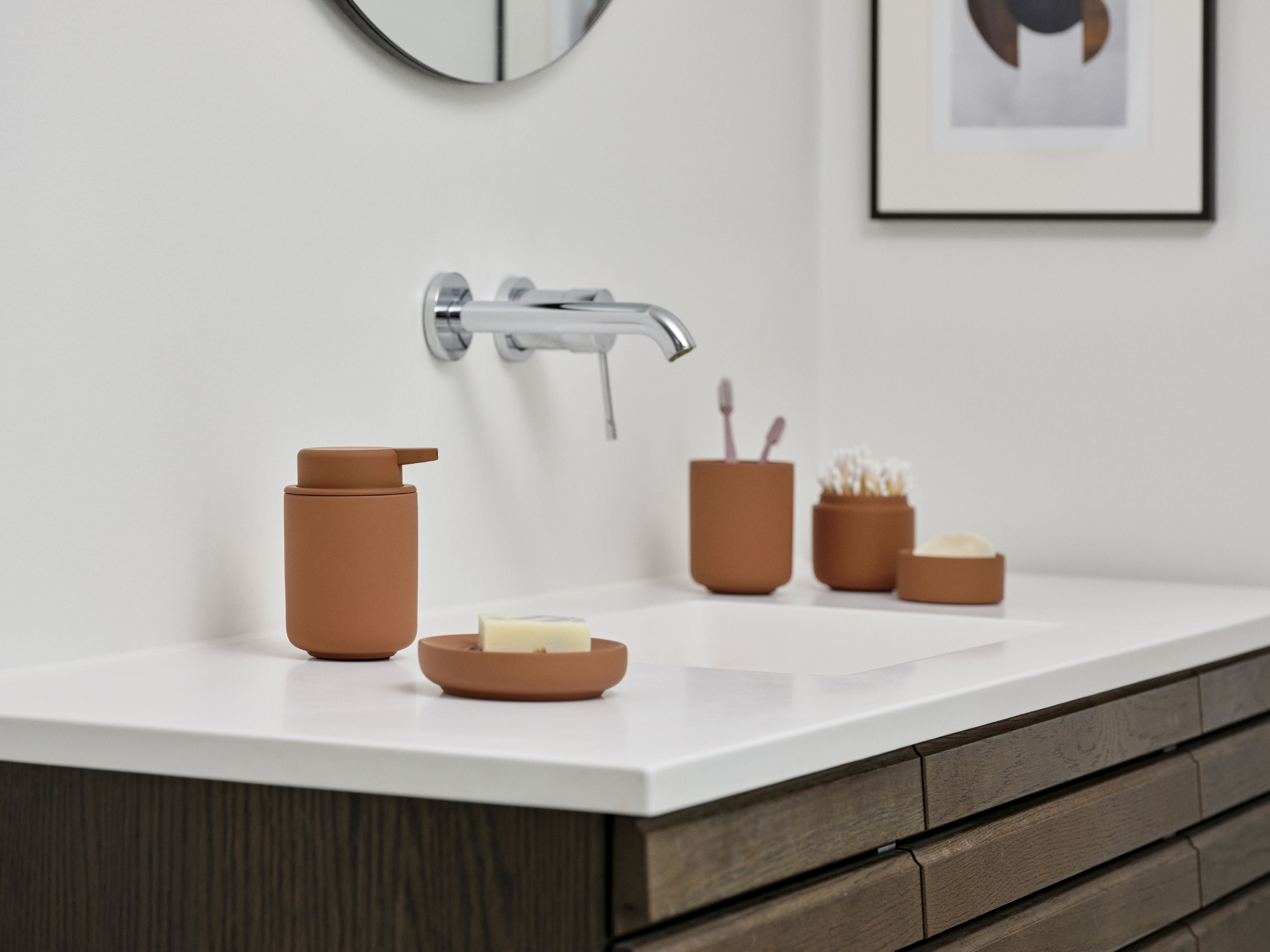 [product_category]-Zone Denmark Ume Soap Dish, Terracotta-Zone Denmark-5722000315469-31546-ZON-11