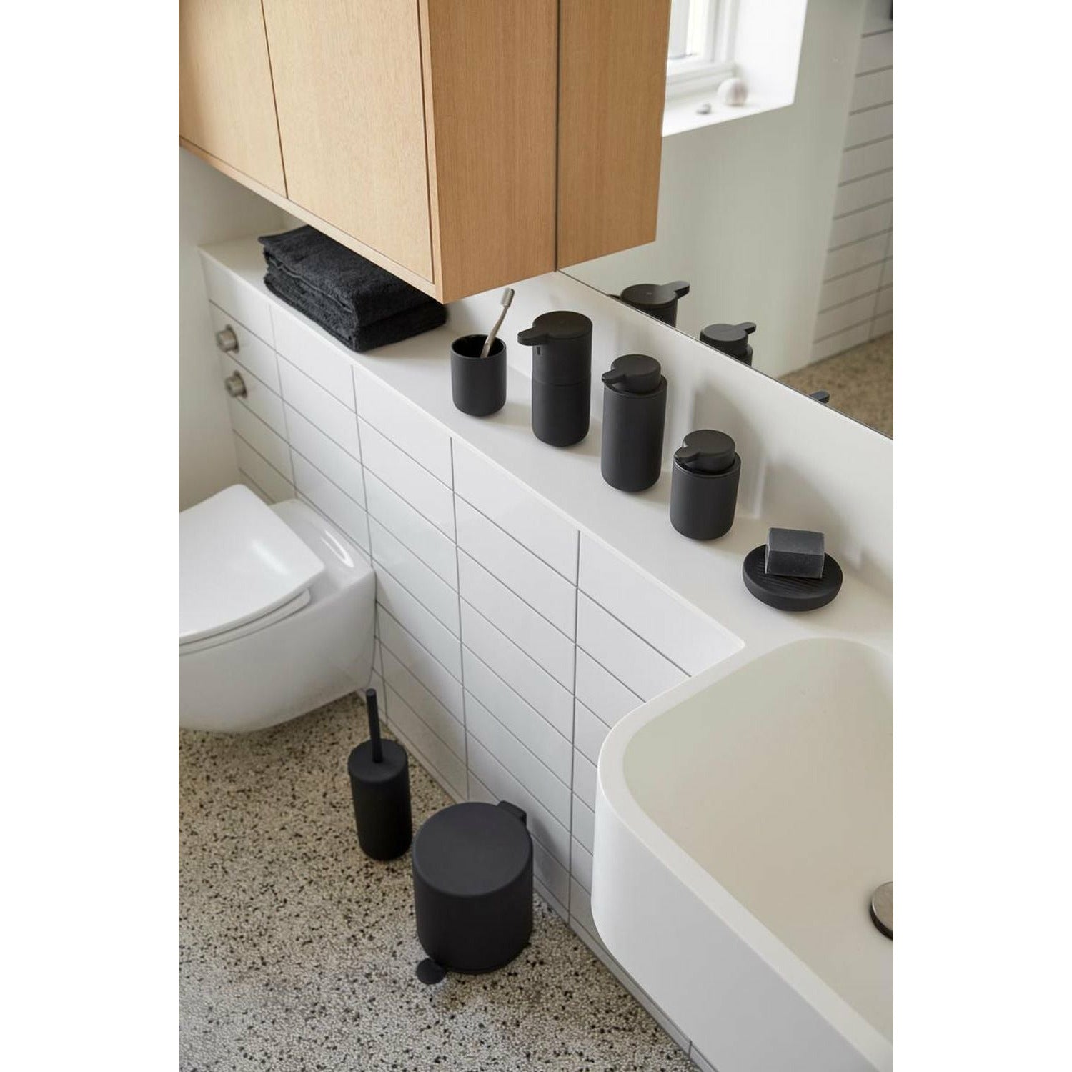 [product_category]-Zone Denmark Ume Soap Dispenser 0.25 L, Black-Zone Denmark-5708760660278-330393-ZON-5
