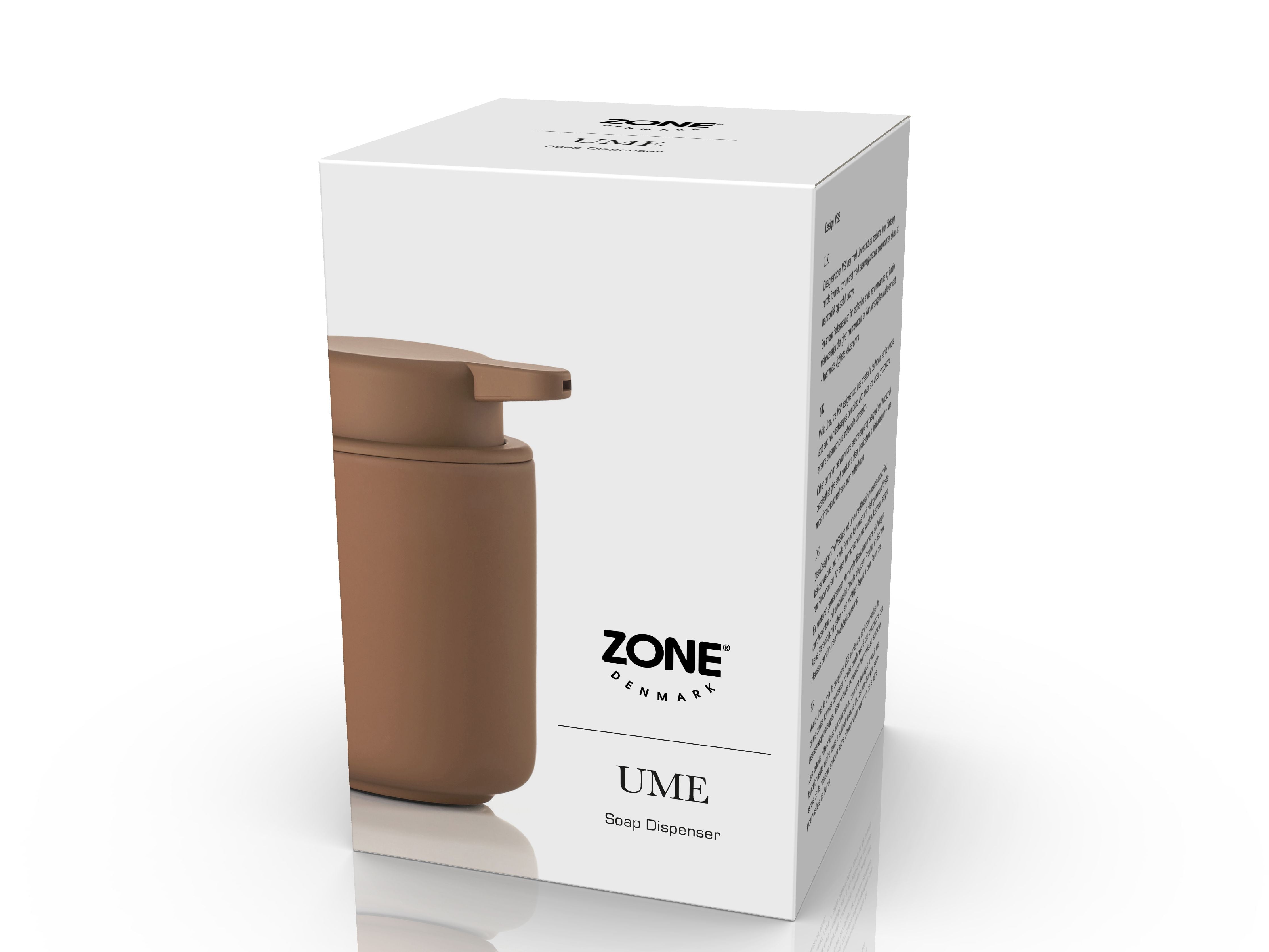 [product_category]-Zone Denmark Ume Soap Dispenser 0.25 Liter, Terracotta-Zone Denmark-5722000315438-31543-ZON-8