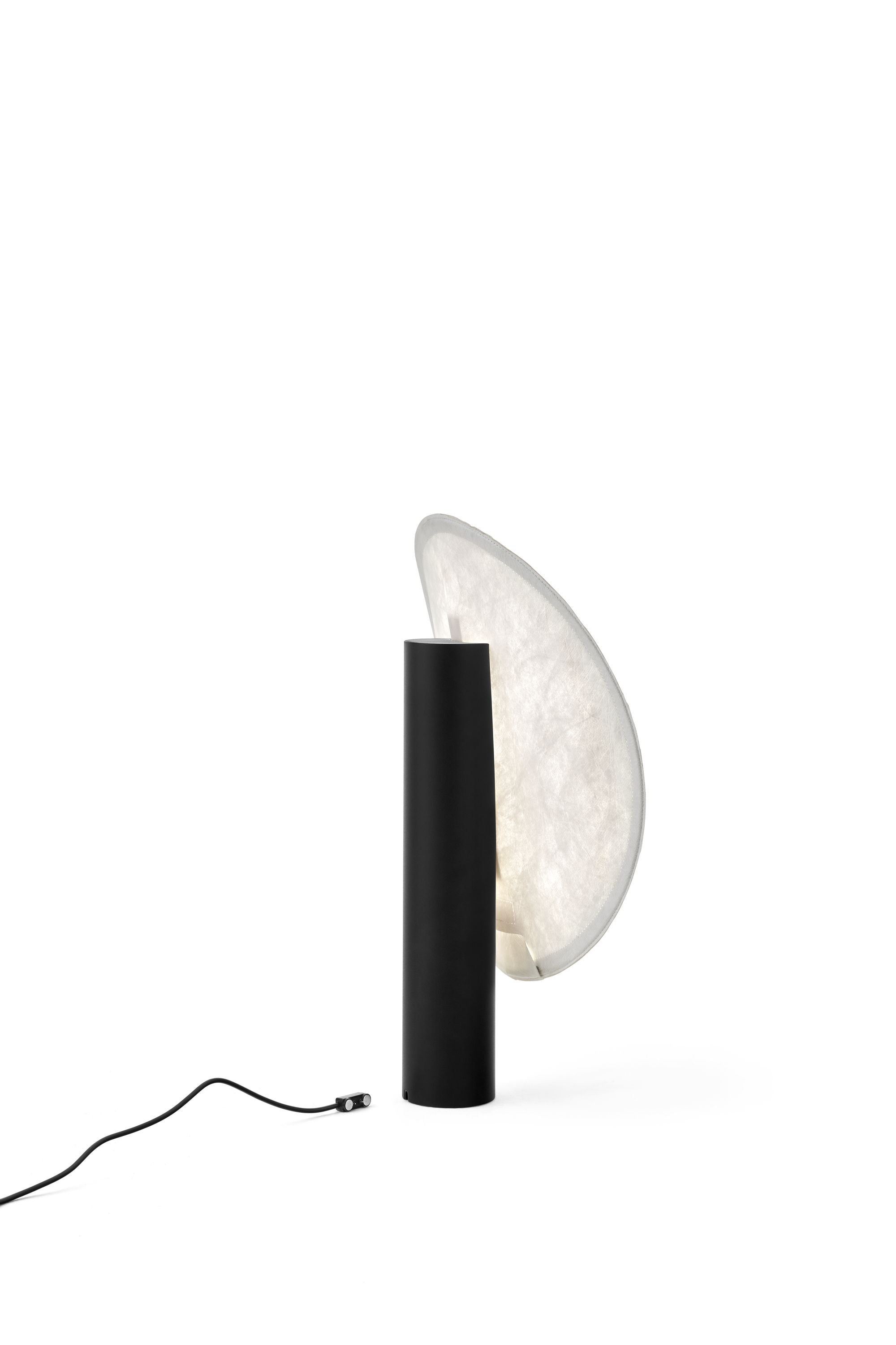Nová díla napjatá přenosná stolní lampa, černá
