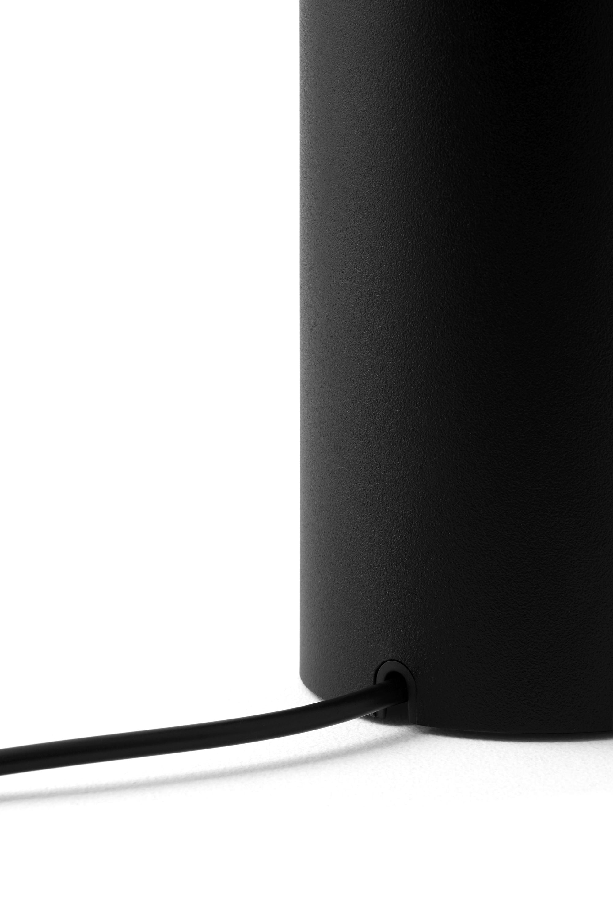 Nová díla napjatá přenosná stolní lampa, černá