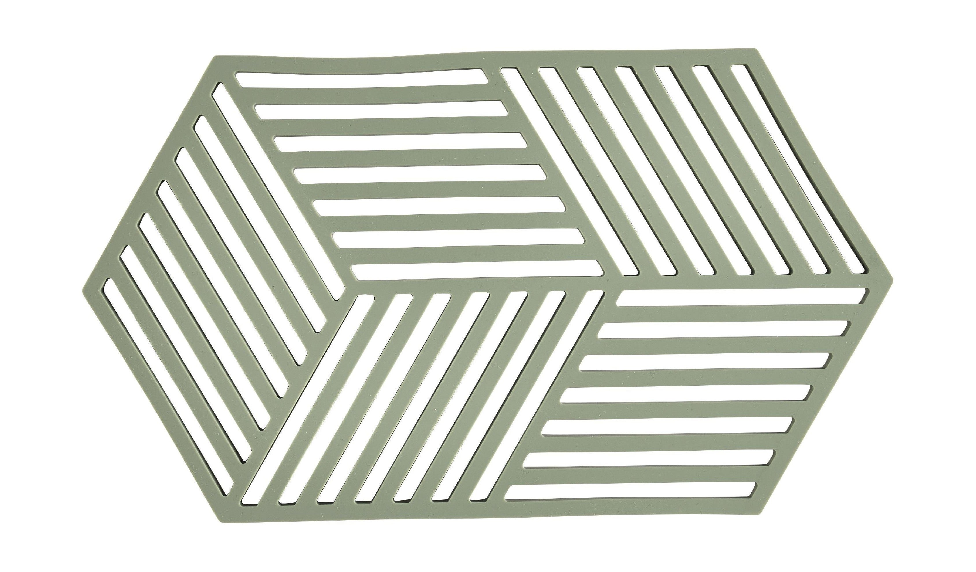 Zone Denmark Hexagon trivet 24 x 14 x 0,9 cm, rosmarin