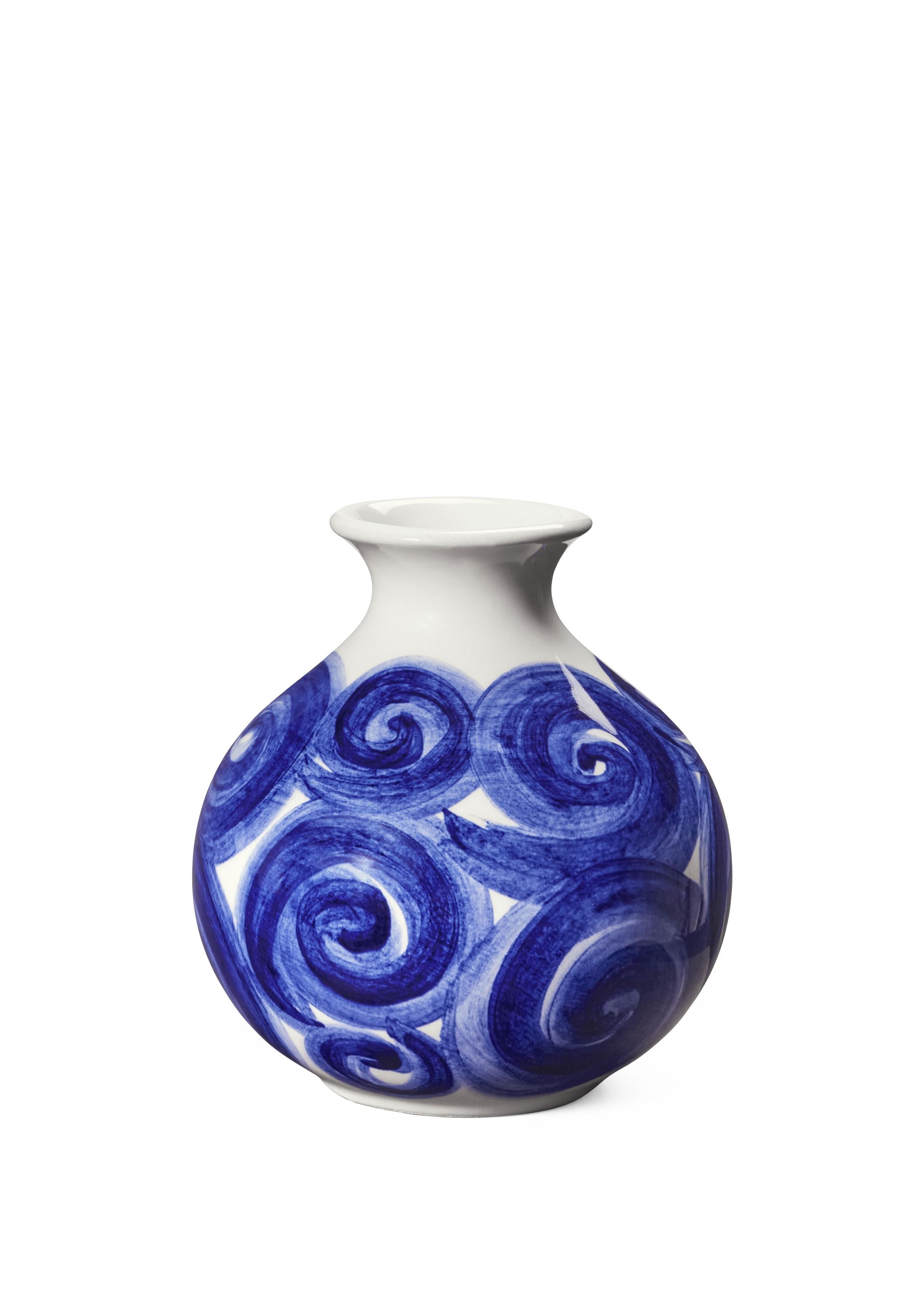 Kähler Tulle Vase H10.5 Cm Blue