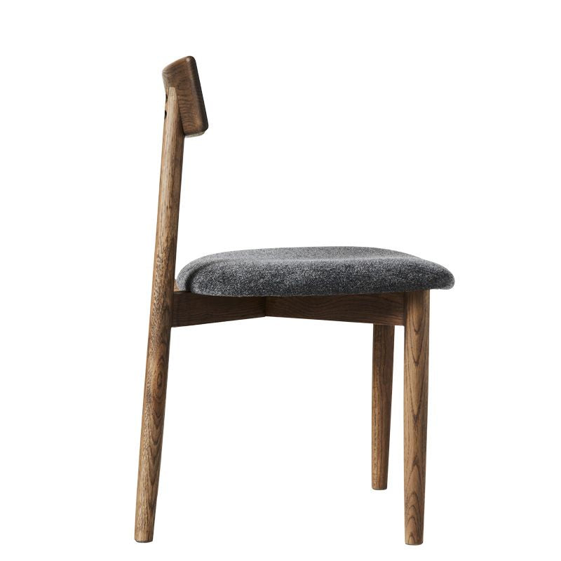 Muubs Tetra Dining Chair, Brown/Granite