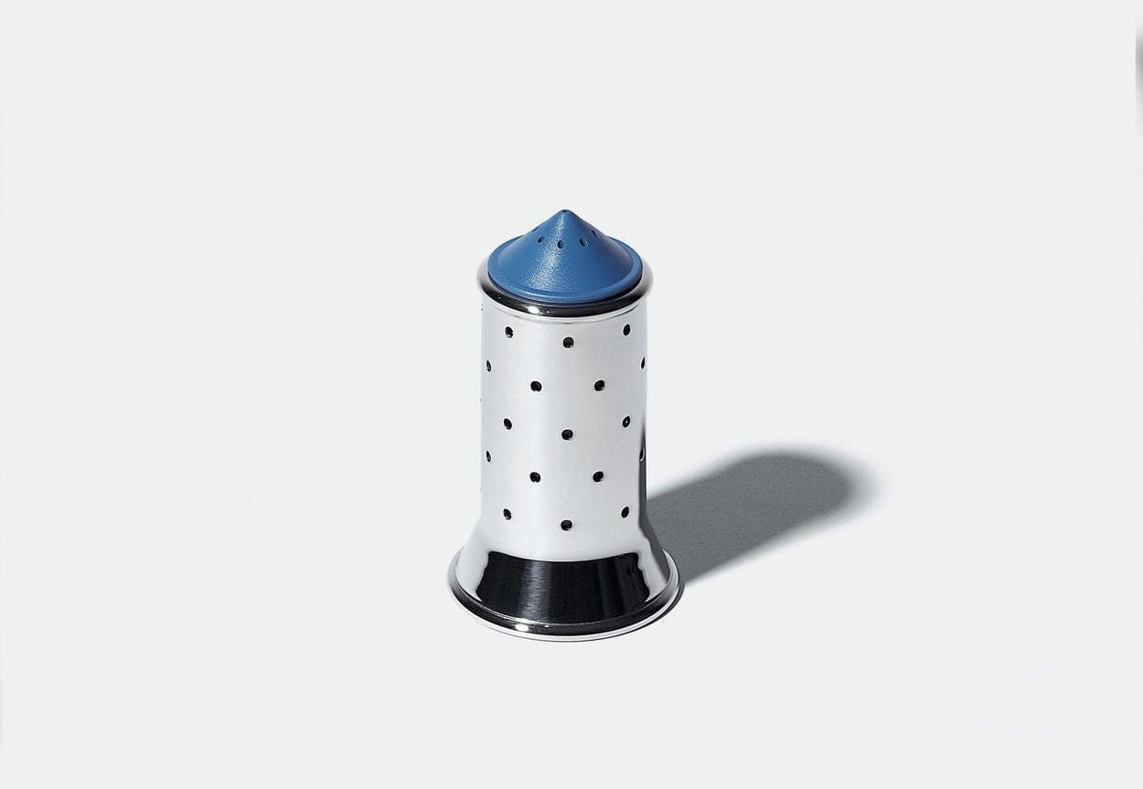 Alessi Mgsal Salt Shaker, Light Blue