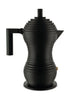 Alessi Pulcina Espresso Maker 3 Cups, Black