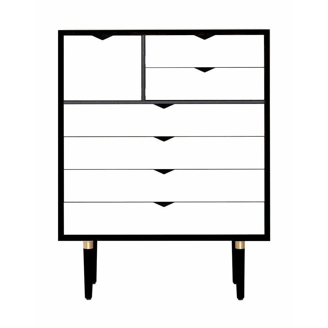 Andersen Furniture S8 Chest Of Drawers Black, White Front