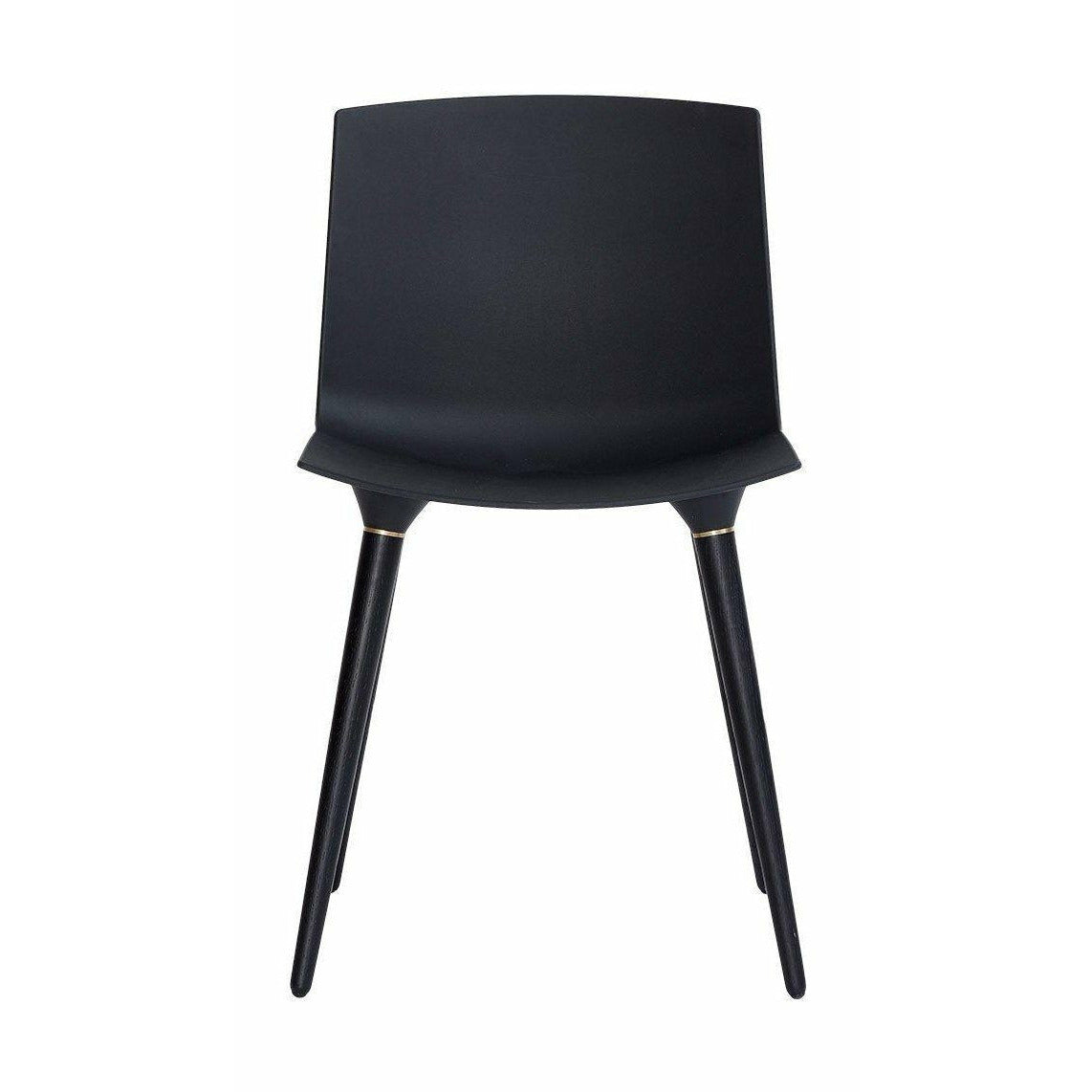 Andersen Furniture Tac Chair Black Lacquered Oak, Black Plastic Seat