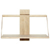 Andersen Furniture Wood Wall Shelf, Oak, Medium
