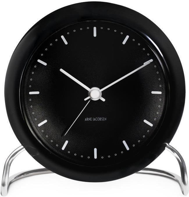 Arne Jacobsen Horloge de table de l'hôtel de ville avec alarme
