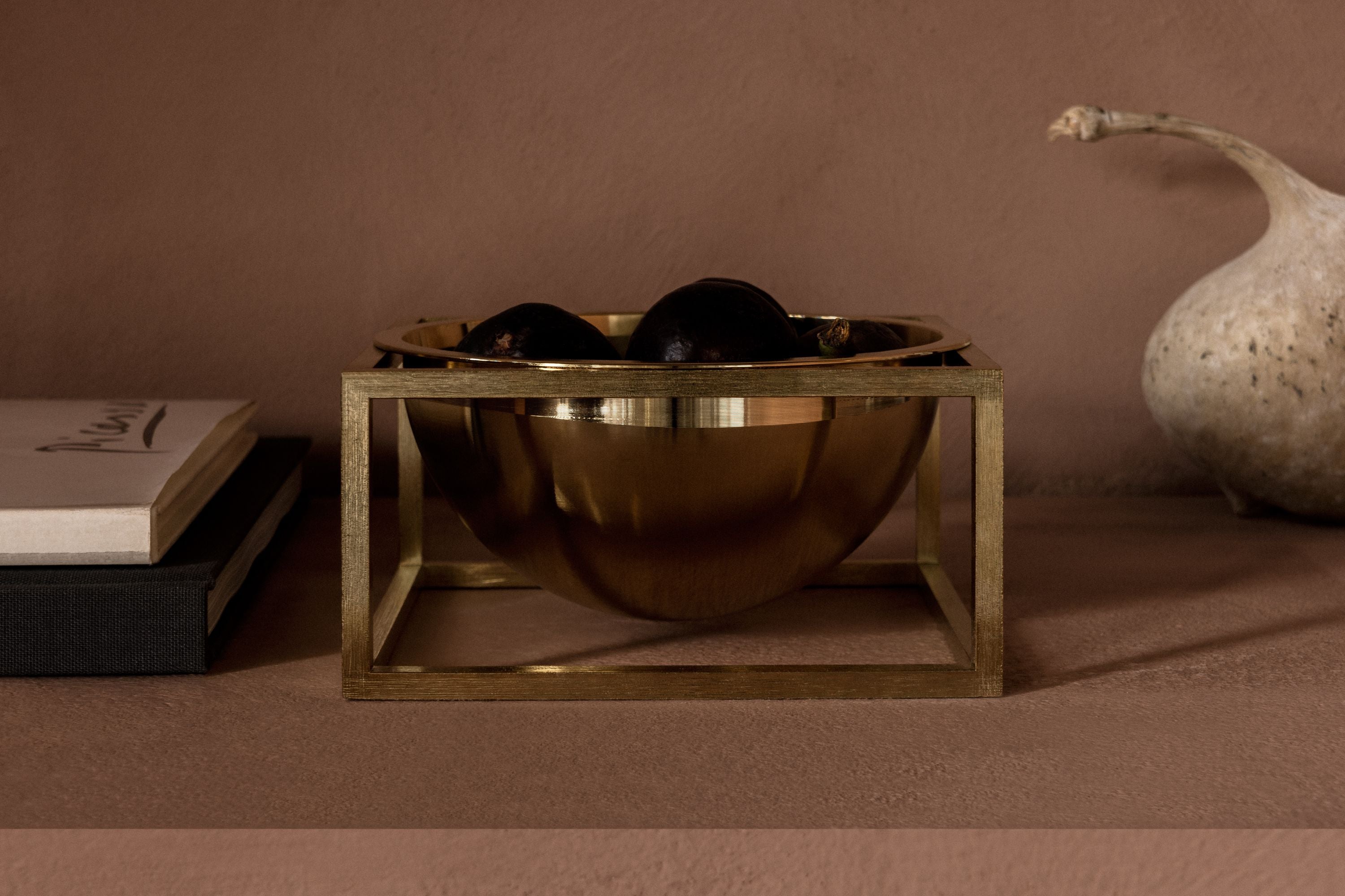 Audo Copenhagen Kubus Centerpiece Bowl Brass, 14cm