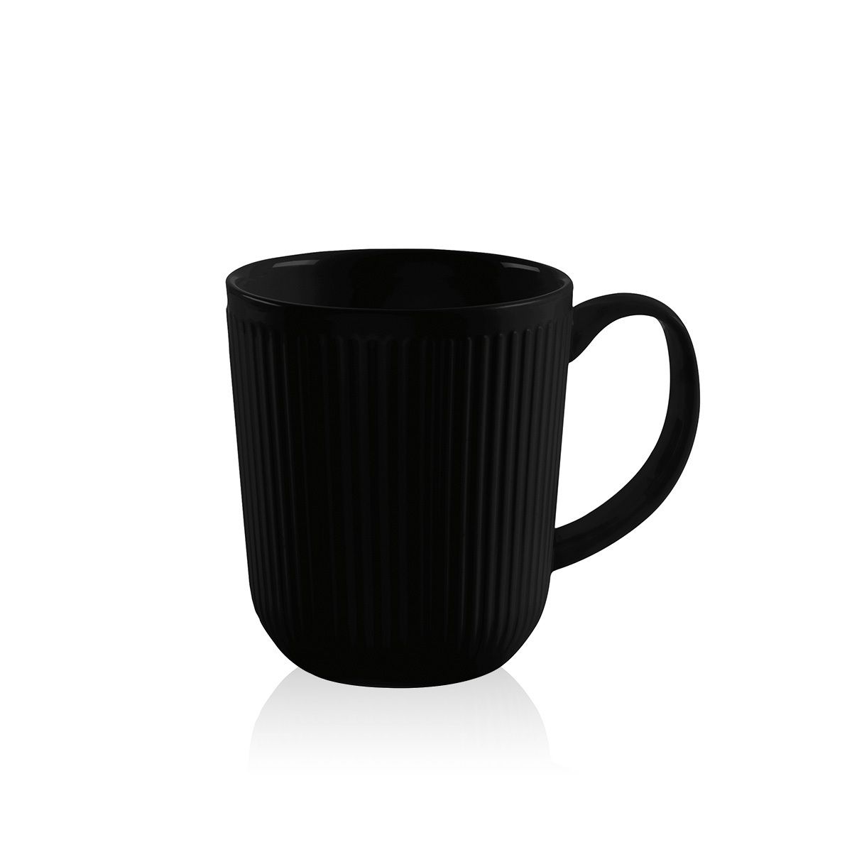 Bodum Douro Coffee Mug Porcelain Black Matt, 2 Pcs.