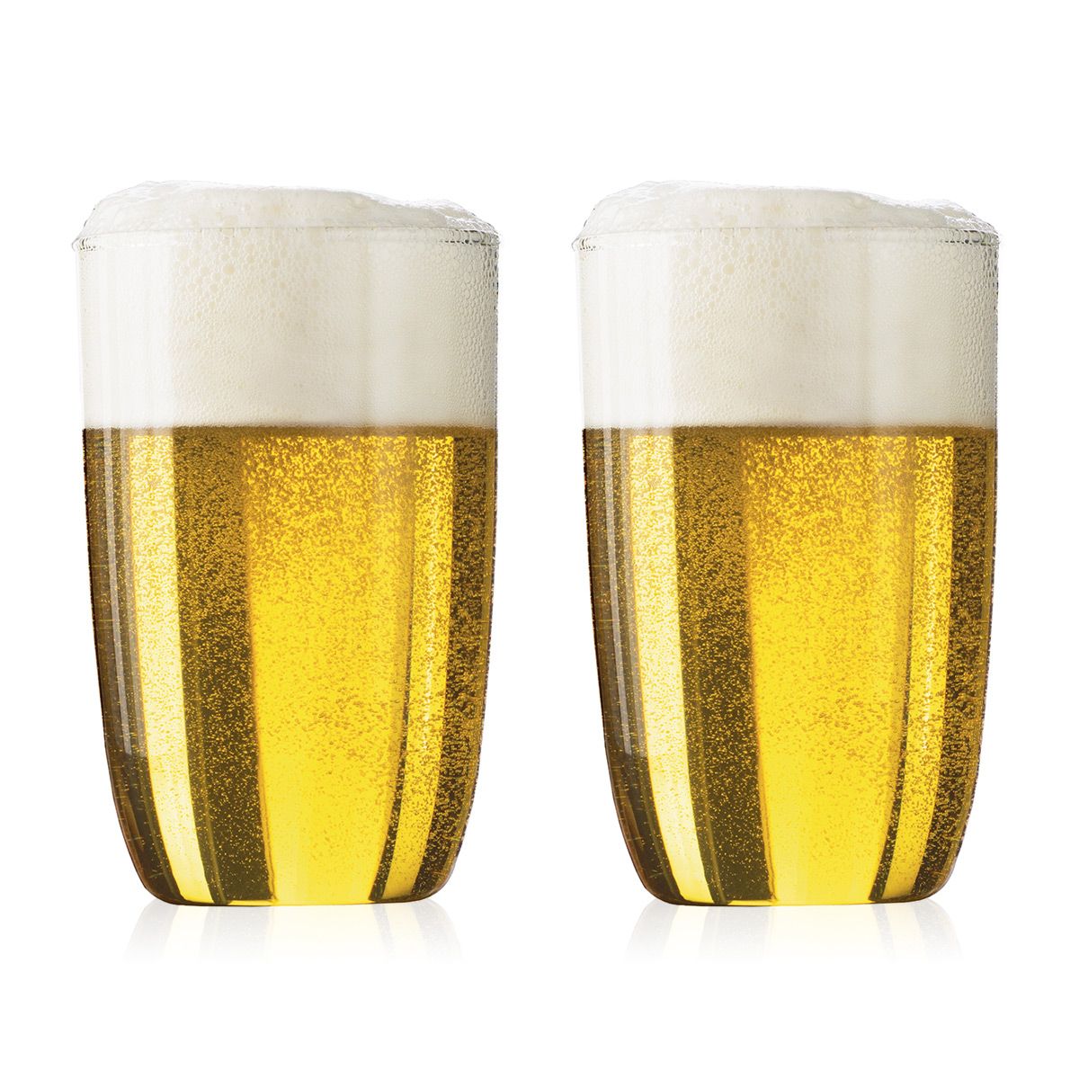 Bodum Kvadrant Beer Glass Large, 2 Pcs.