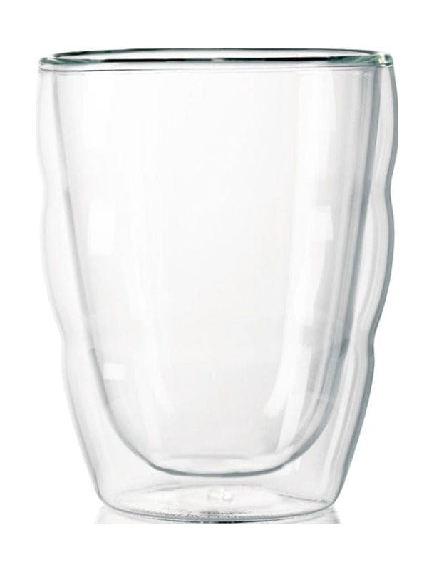 Bodum Pilatus Glass Double Walled Transparent 0.25 L, 2 Pcs.