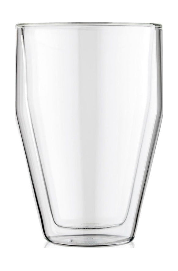 Bodum Titlis Glass Double Walled Stackable 0.35 L, 6 Pcs.