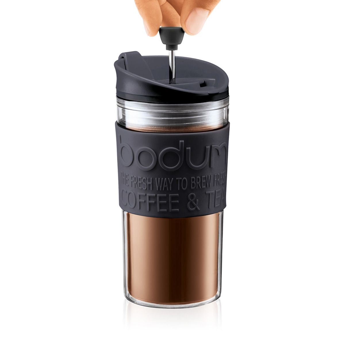 Bodum Travel Press Coffee Maker Double Walled, 0.35 L