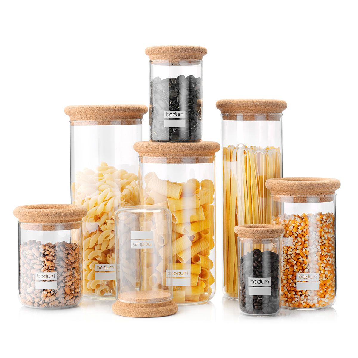 Bodum Yohki Storage Jar With Cork Lid Cork, 0.6 L