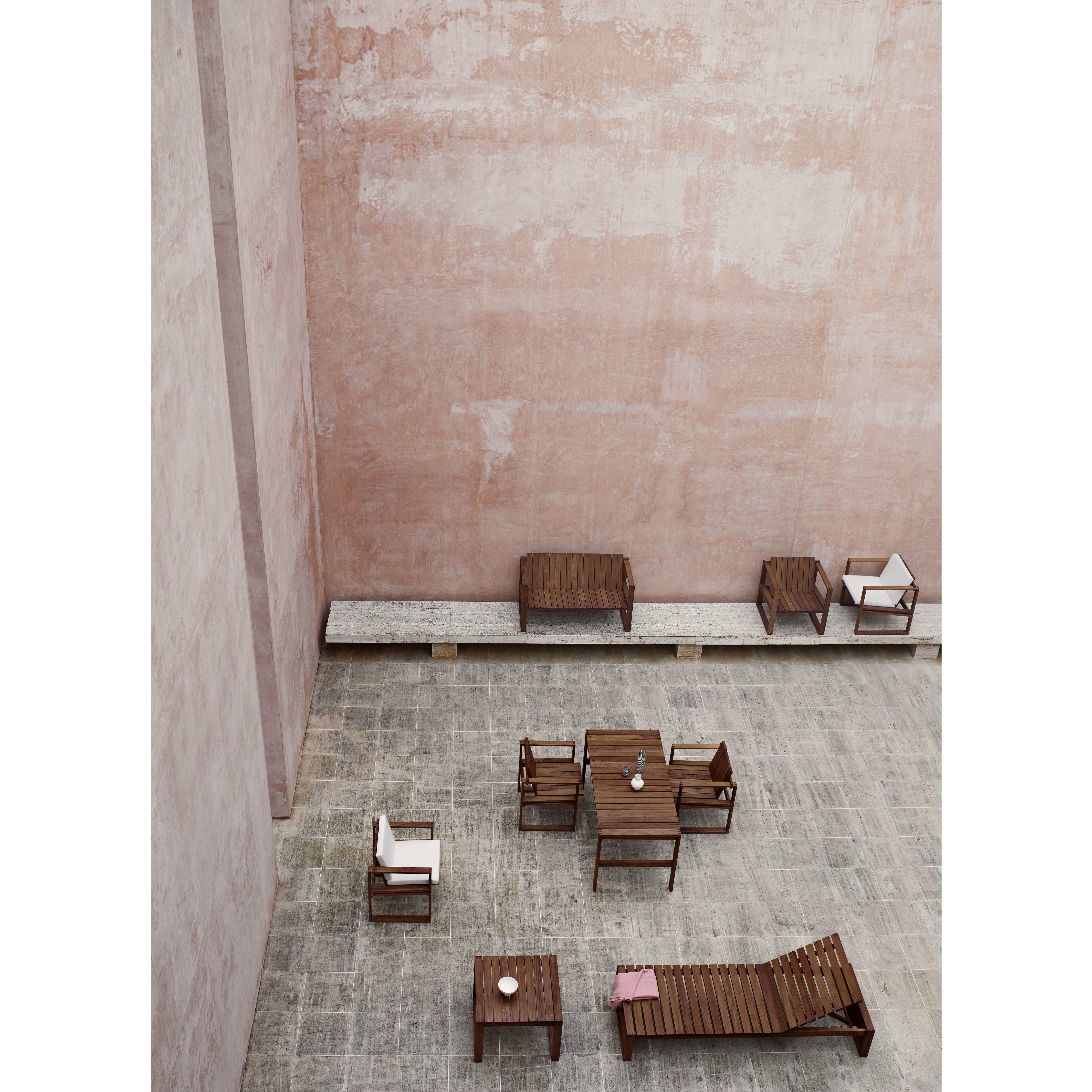 Carl Hansen Bk12 Lounge Sofa Indoor/Outdoor, Untreated Teak