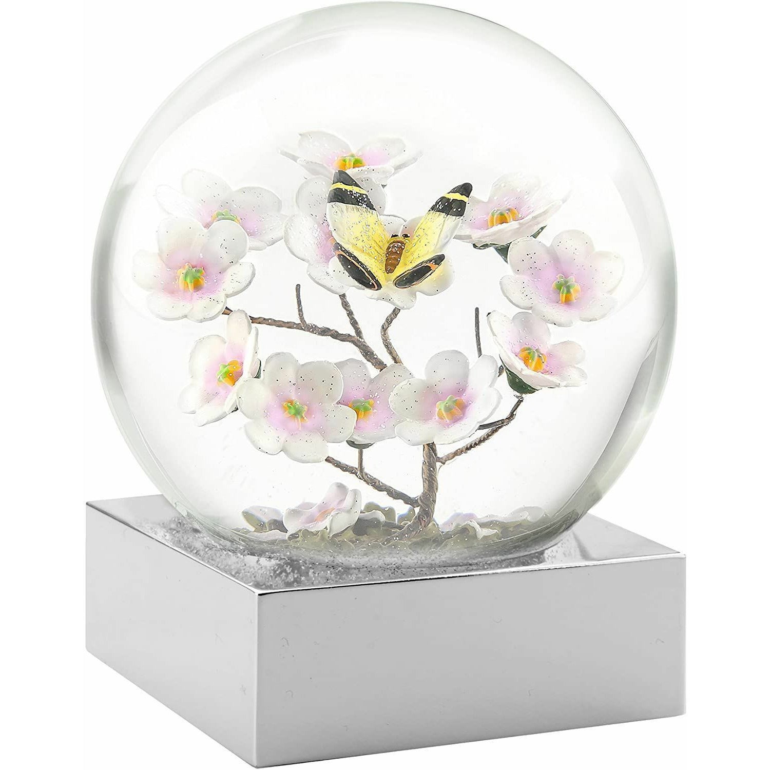 Cool Snow Globes Butterfly Branch