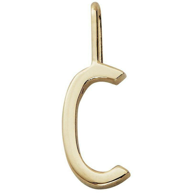 Design Letters Letters Pendant A Z 10 Mm, Gold, C