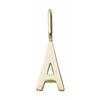 Design Letters Letters Pendant A Z 16 Mm, Gold, A