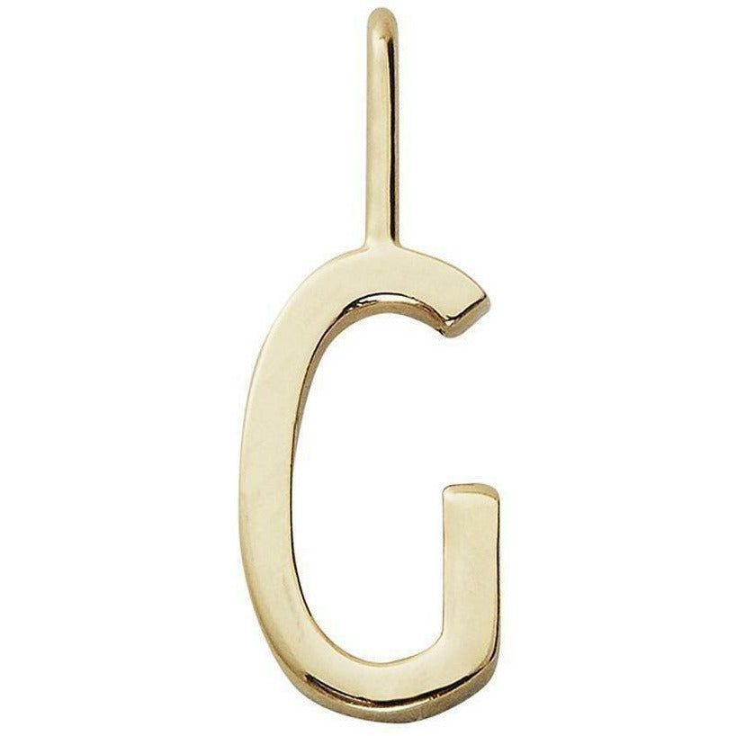 Design Letters Letters Pendant A Z 16 Mm, Gold, G