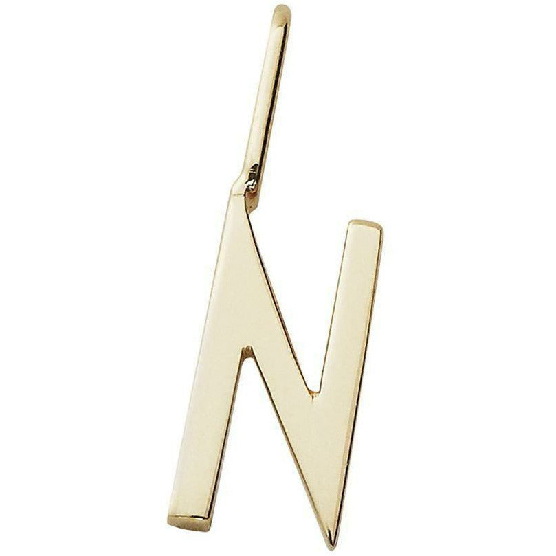 Design Letters Letters Pendant A Z 16 Mm, Gold, N