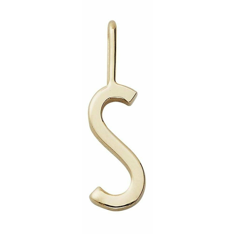 Design Letters Letters Pendant A Z 16 Mm, Gold, P
