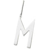 Design Letters Letters Pendant A Z 16 Mm, Silver, M