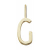 Design Letters Pendant A Z 30 Mm, Gold, G