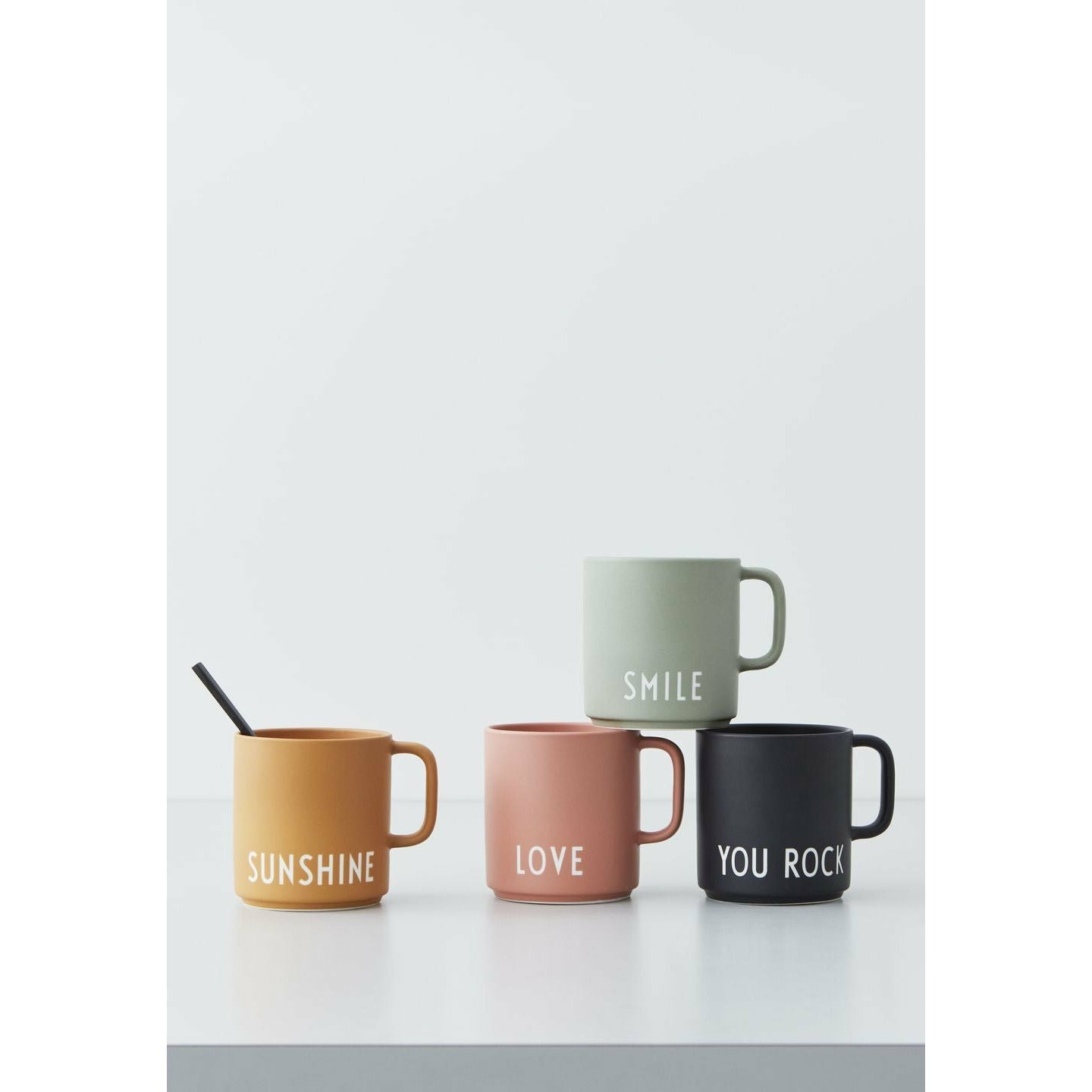 Design Letter's Favorite Mug With Handle, Nude