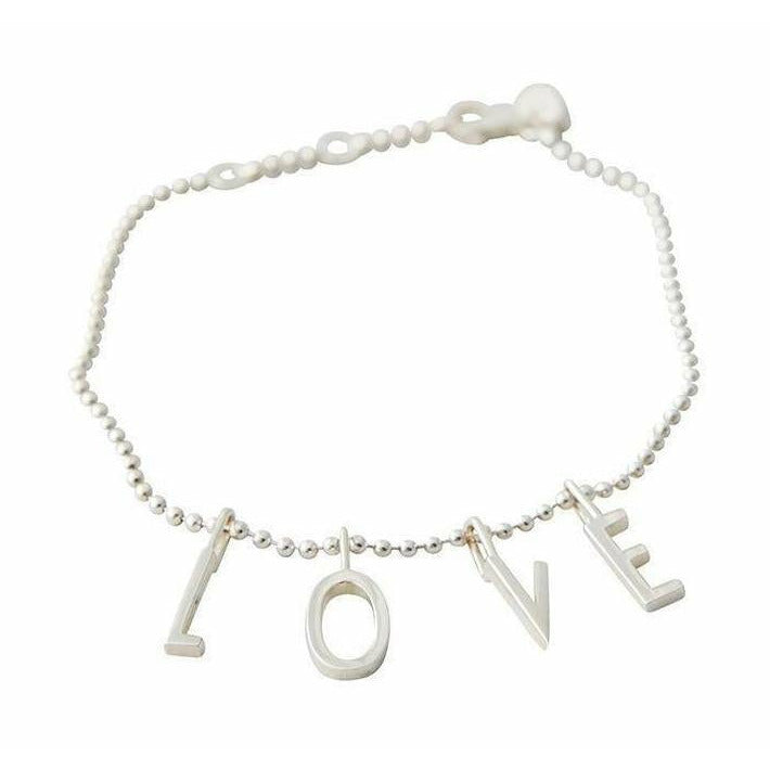 Design Letters Love Bracelet, Silver