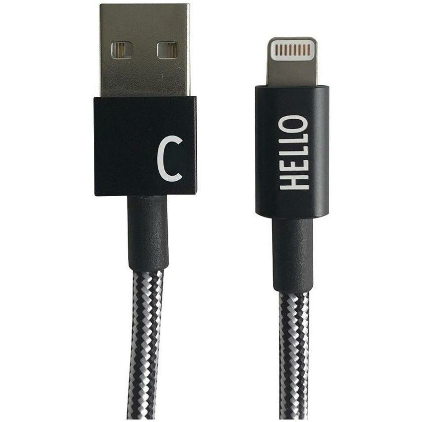 Design Letters Mycable I Phone Charging Cable A Z, C