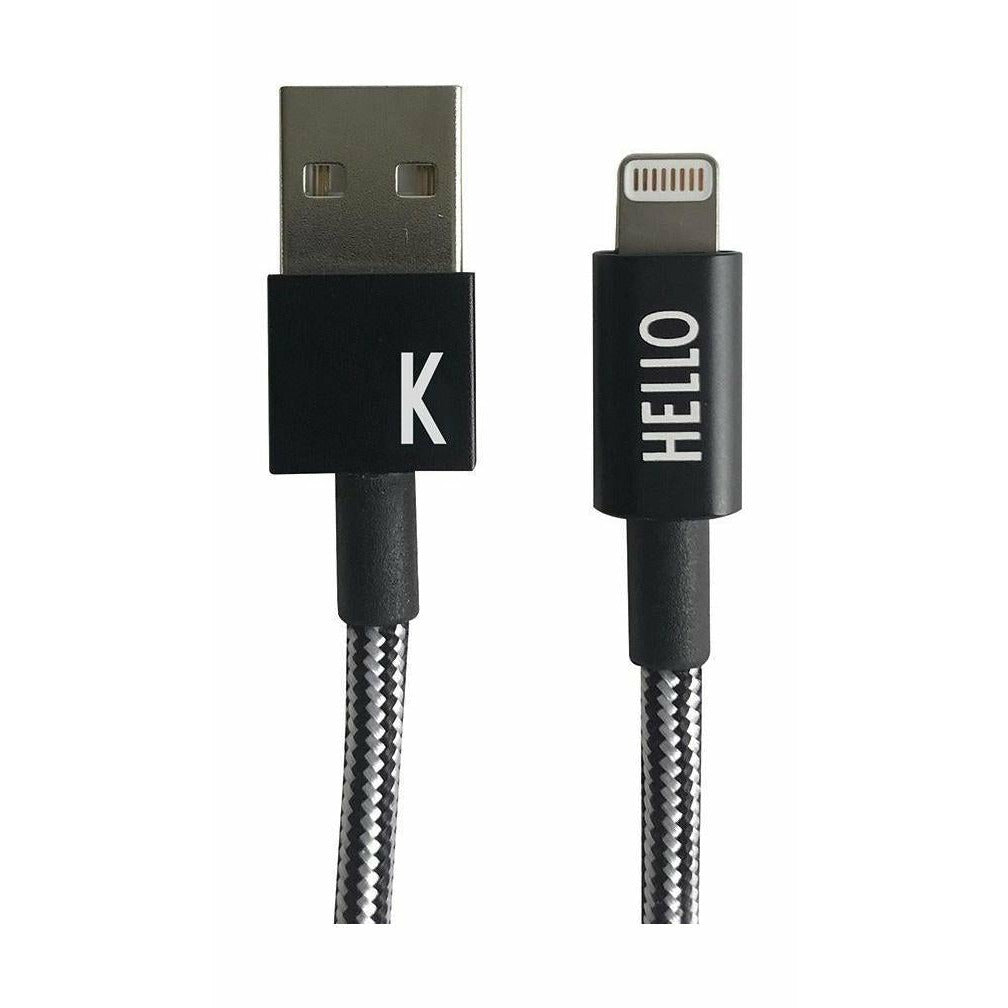 Design Letters Mycable I Phone Charging Cable A Z, K