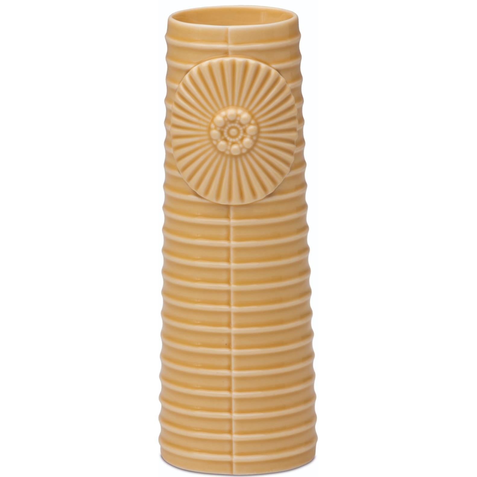 Dottir Pipanella Lines Vase Curry, 16,5cm