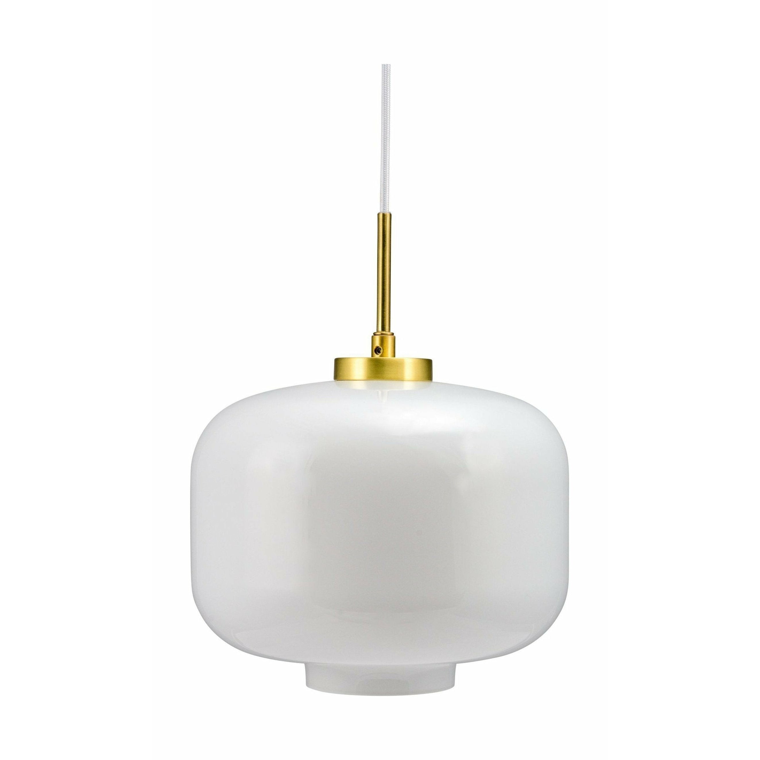 Dyberg Larsen Arp Pendant Lamp, Opal/Brass