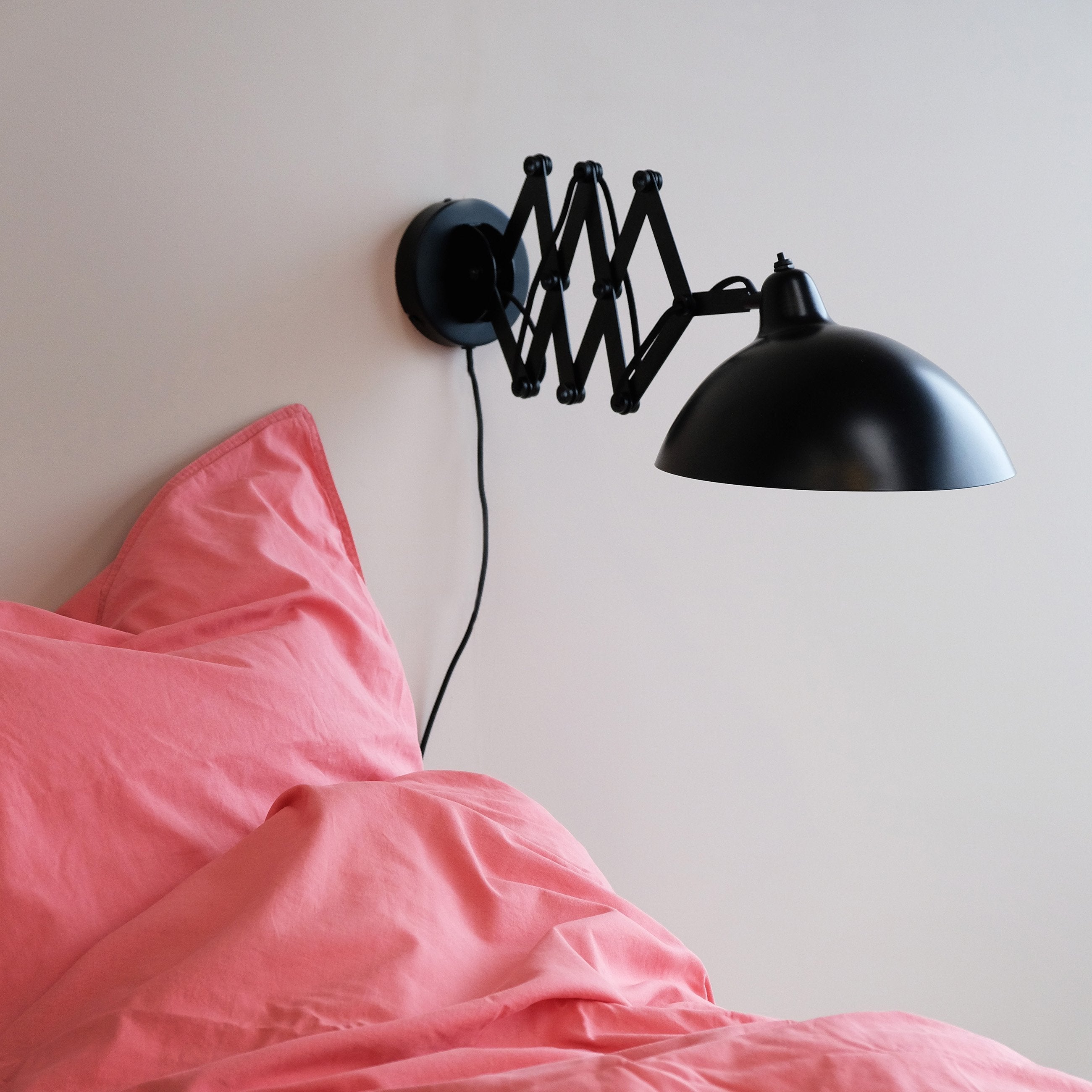 Dyberg Larsen Futura Wall Lamp With Extendable Scissor Arm