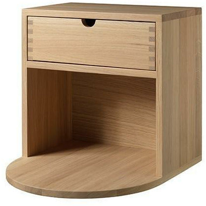 Fdb Møbler B99 Wall Cabinet, Natural Oak