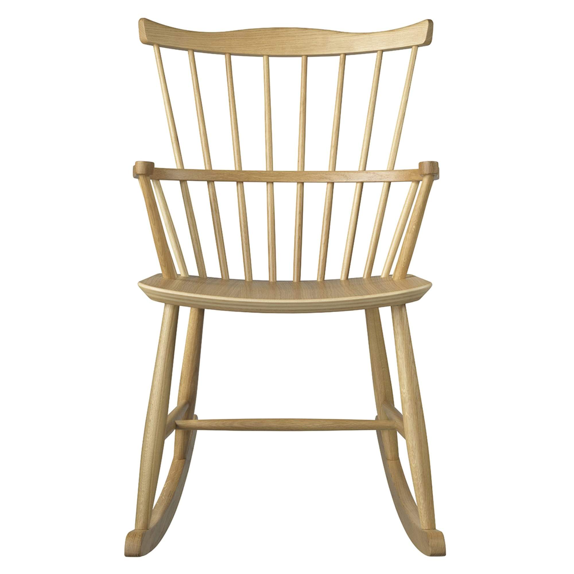 Fdb Møbler Børge Mogensen Rocking Chair Oak, Natural, H 90 cm